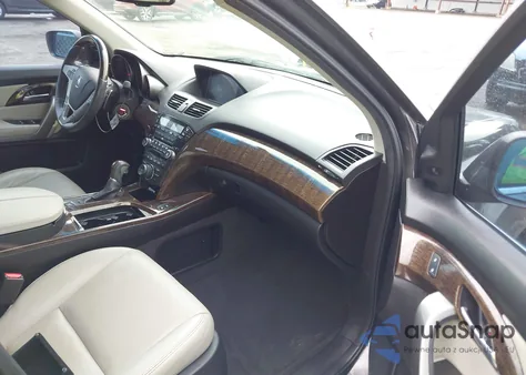 2012 Acura Mdx Advance Package z USA, uszkodzony, nr VIN 2HNYD2H84CH501836